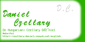 daniel czellary business card